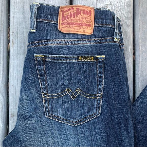 Lucky Brand Crop Jeans, Mid Rise, Size 8 - Picture 2 of 12